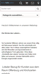 Mobile Screenshot of natursalzshop.de